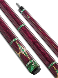 EVO ROYALE POOL CUE - GARNET CREST