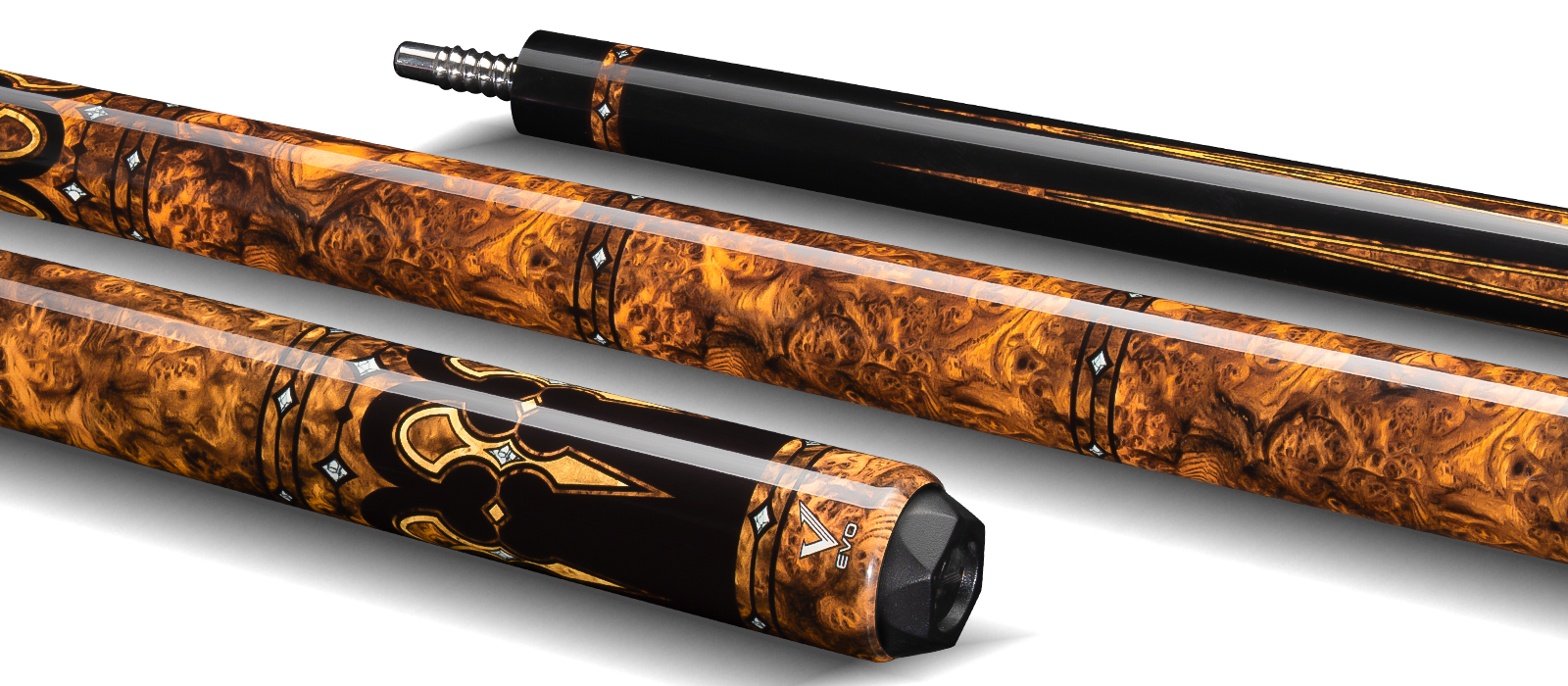 EVO CROWN CAROM CUE - MONARCH BLADE
