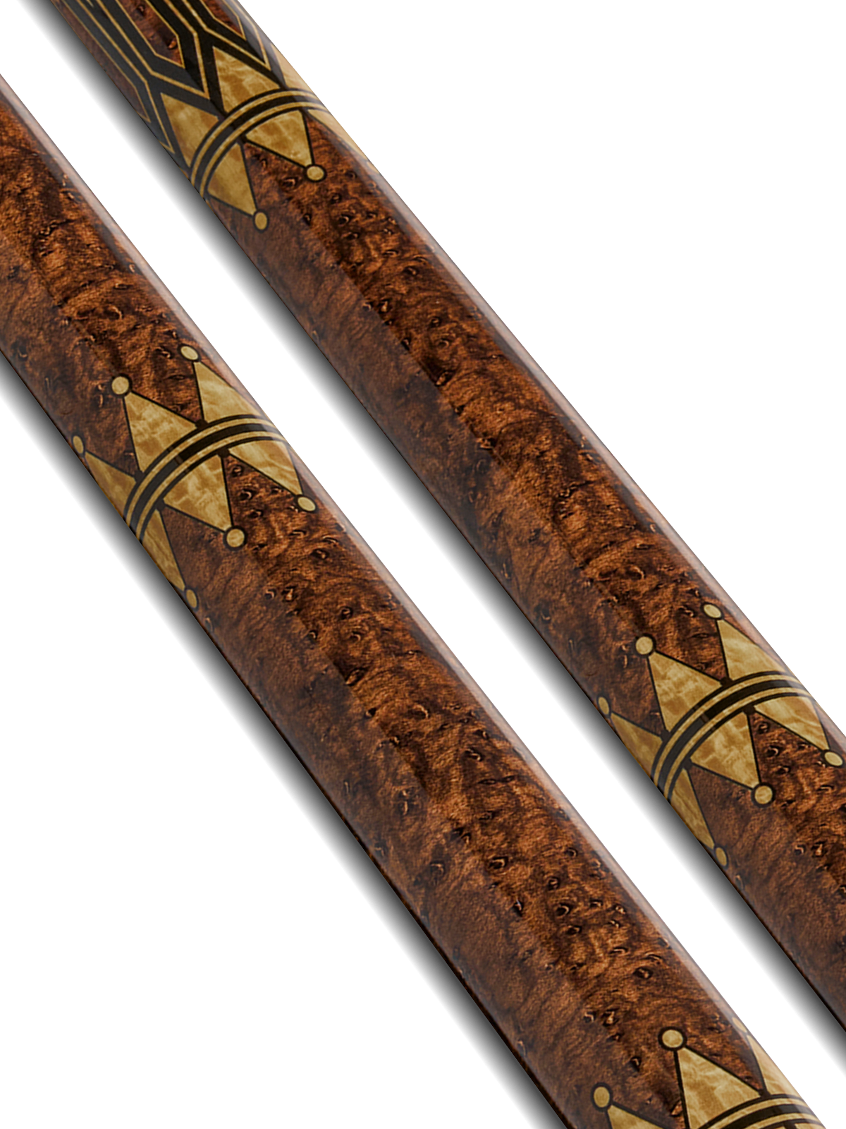 EVO CRYSTAL POOL CUE - UMBER CREST
