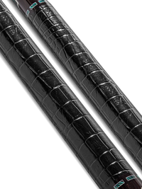 EVO LUNA POOL CUE - MALACHITE ECLIPSE - LEATHER WRAP