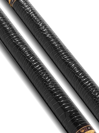 EVO CROWN POOL CUE - ANCIENT OAK - LEATHER WRAP