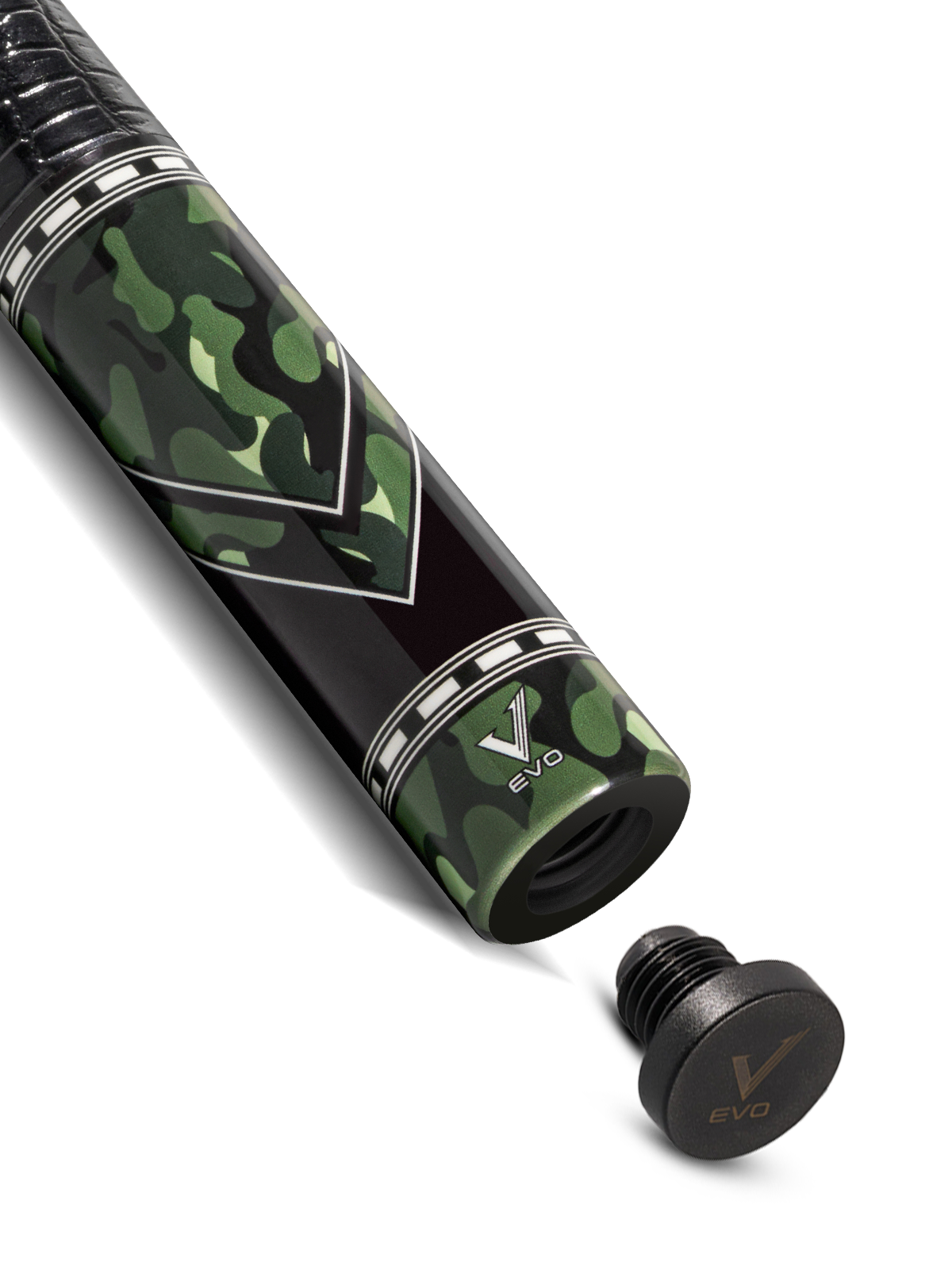 EVO RECON POOL CUE - VIPER - LEATHER WRAP
