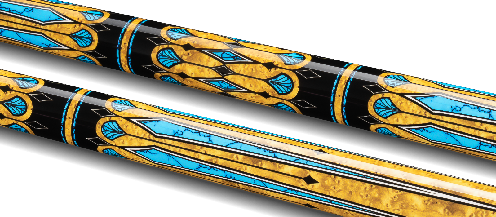 EVO WARRIOR CAROM CUE - DESERT GOLD