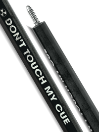 EVO OUTLAW POOL CUE - LEATHER WRAP