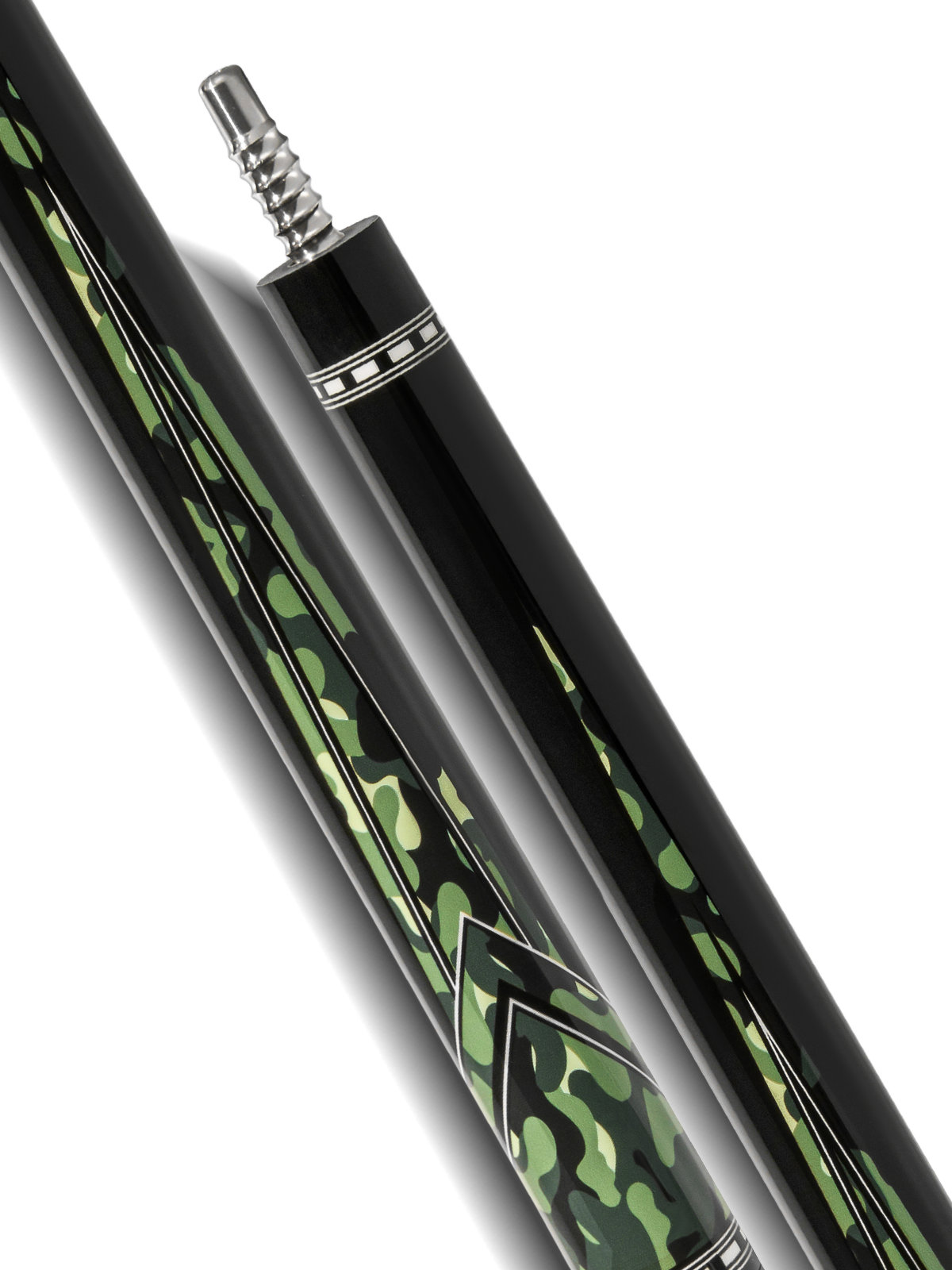 EVO RECON POOL CUE - VIPER - LEATHER WRAP