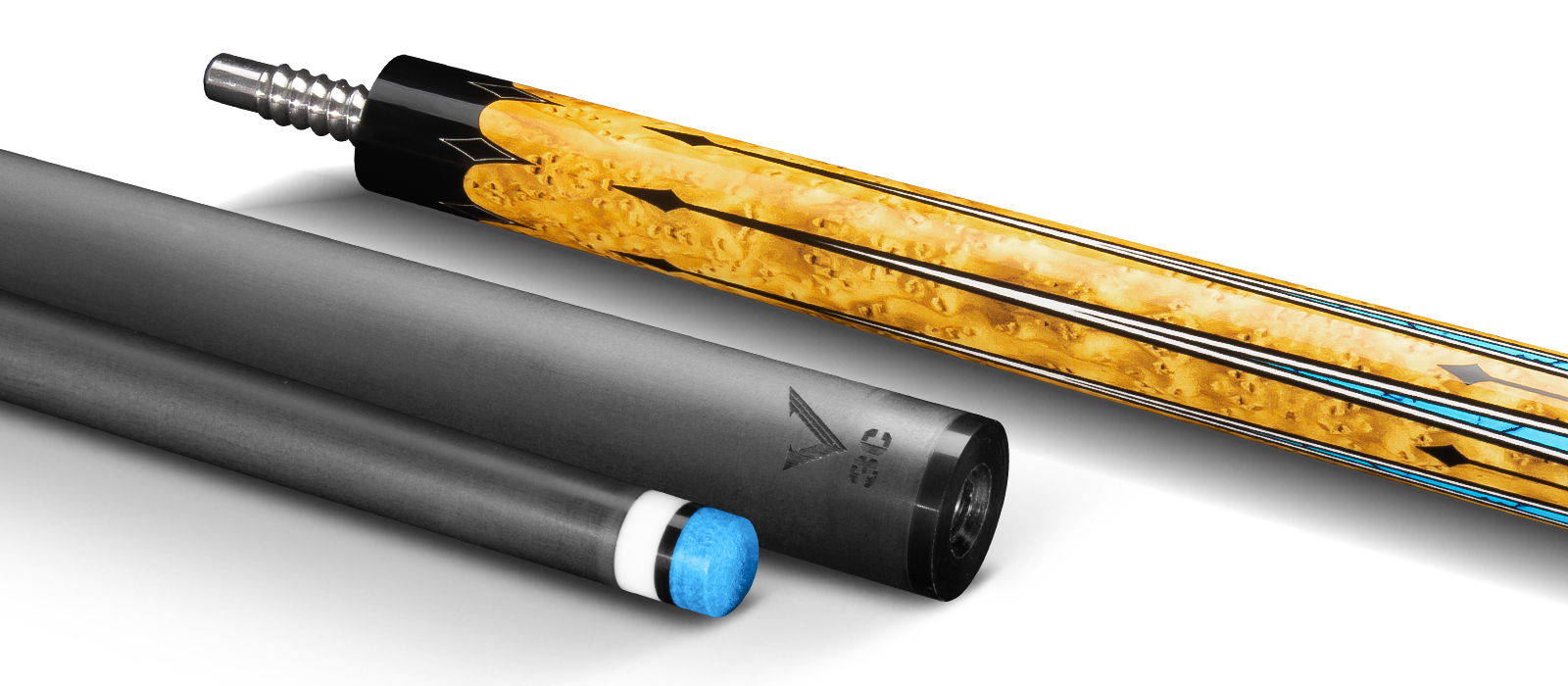 EVO WARRIOR CAROM CUE - DESERT GOLD