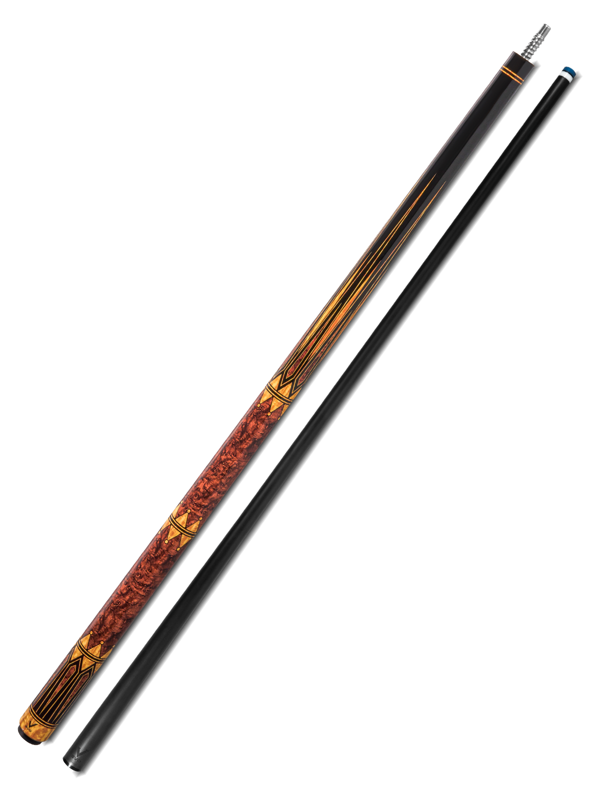 EVO CRYSTAL POOL CUE - UMBER CREST