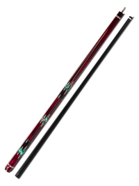 EVO MEG POOL CUE - CRIMSON JAW