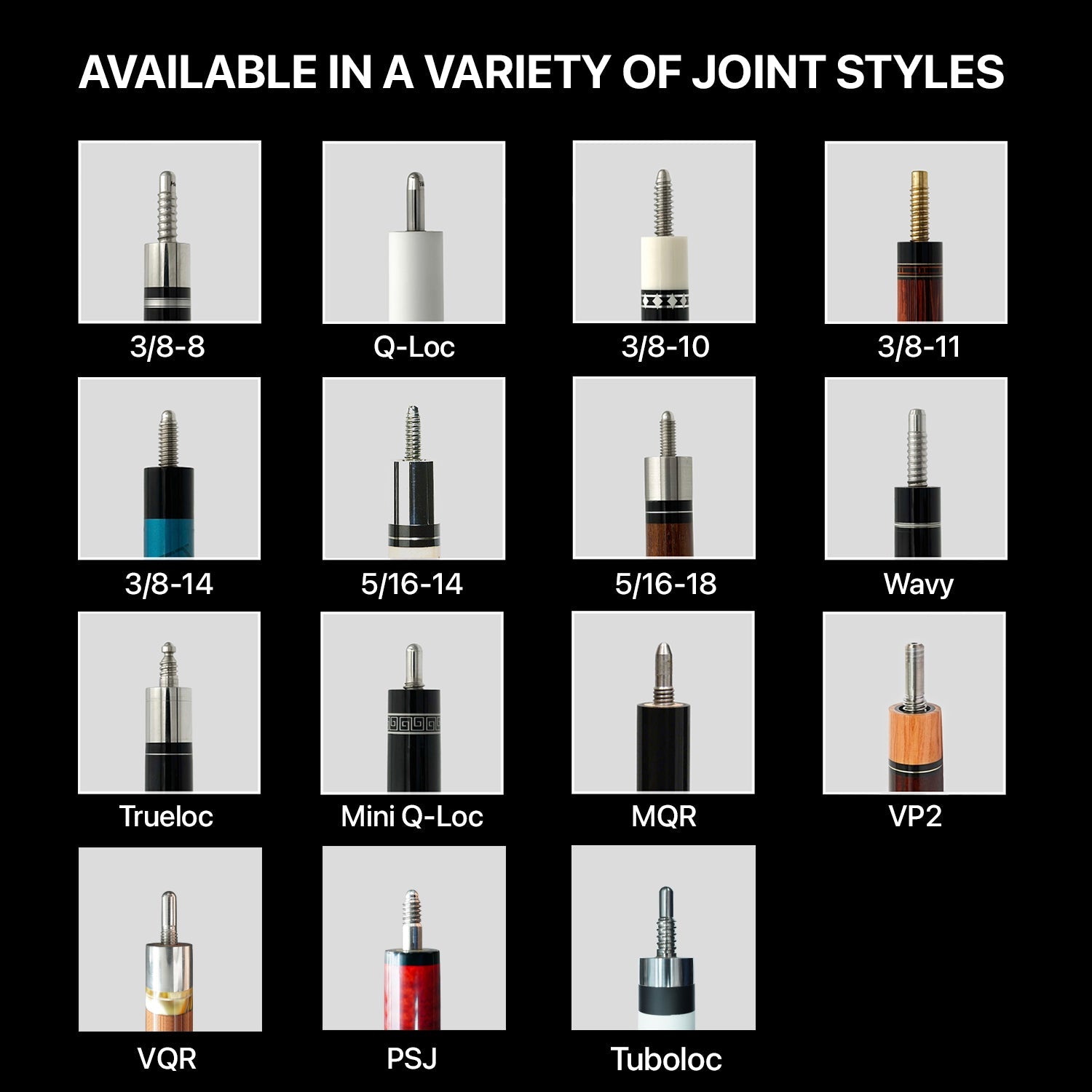 Rhino - 30" / Speed Joint (PSJ) Carbon Pool Cue Single Shaft