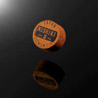 NISHIKI PREMIUM POOL CUE TIP - BROWN