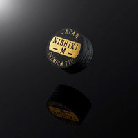 NISHIKI PREMIUM POOL CUE TIP - BLACK