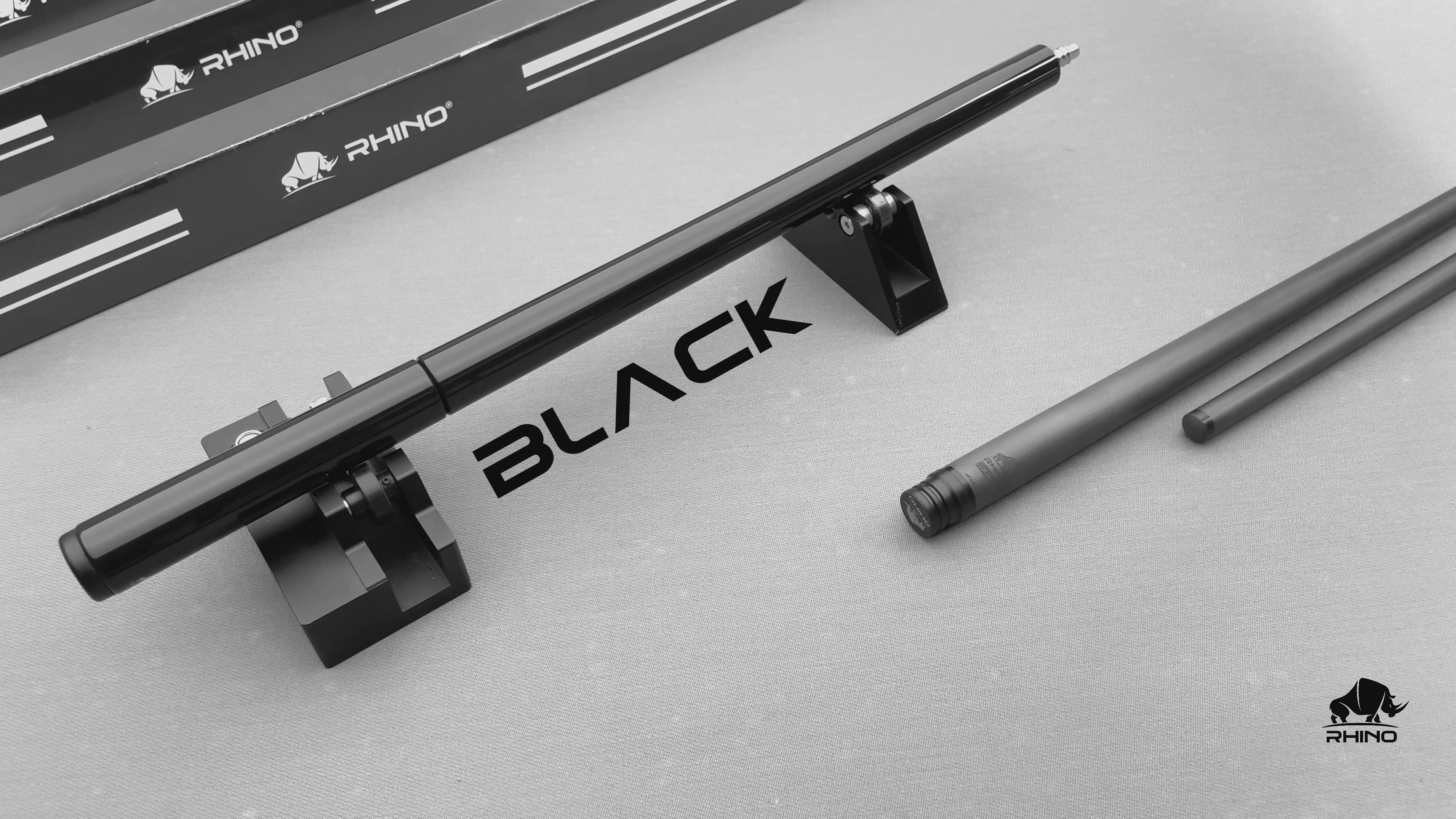 Load video: RHINO Jump Cue - Black