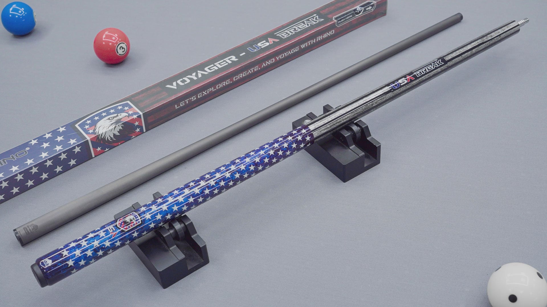 Load video: Rhino VOYAGER - ALLSTAR Break Cue