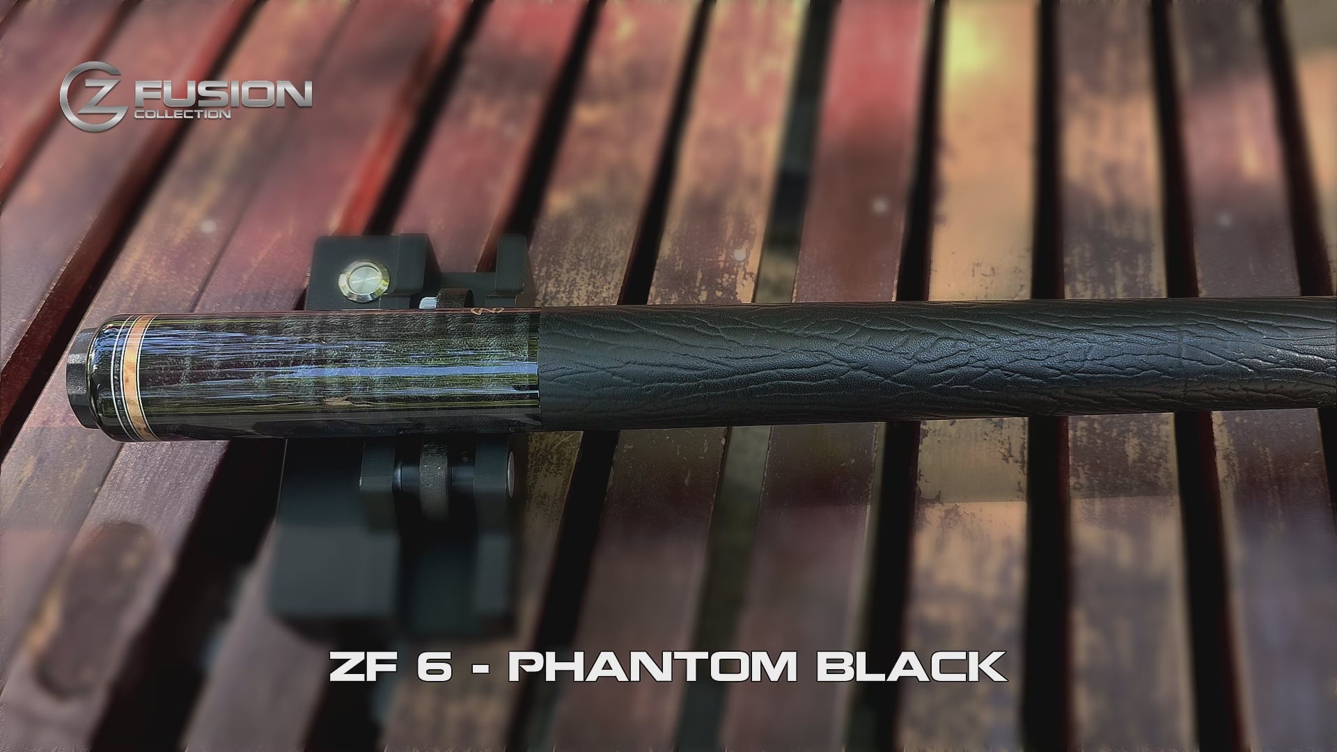 Load video: Z Fusion ZF6 – Phantom Black (Leather wrap)