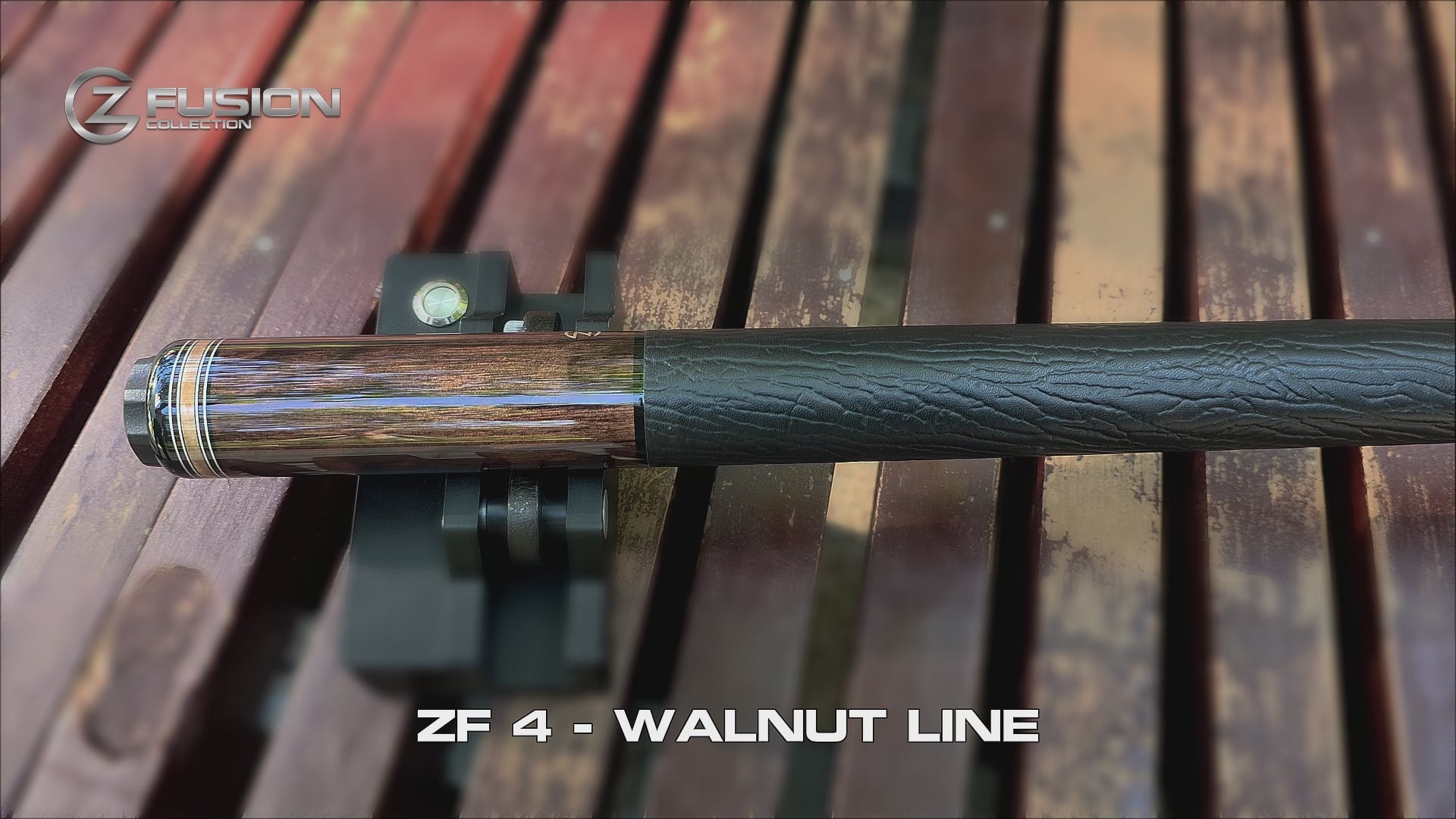 Load video: Z Fusion ZF4 – Walnut Line (Leather wrap)