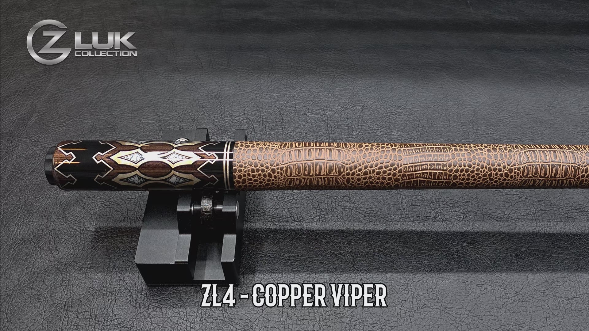 Load video: ZLUK4 – Copper Viper (Leather wrap)