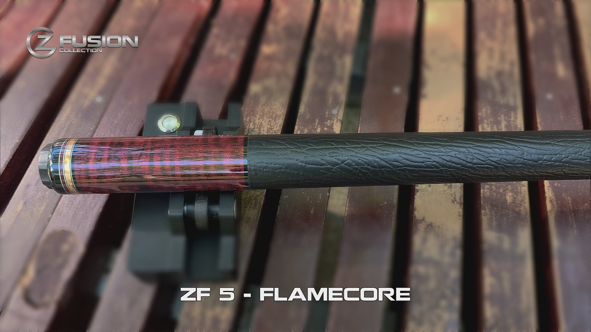 Load video: Z Fusion ZF5 – Flamecore (Leather wrap)